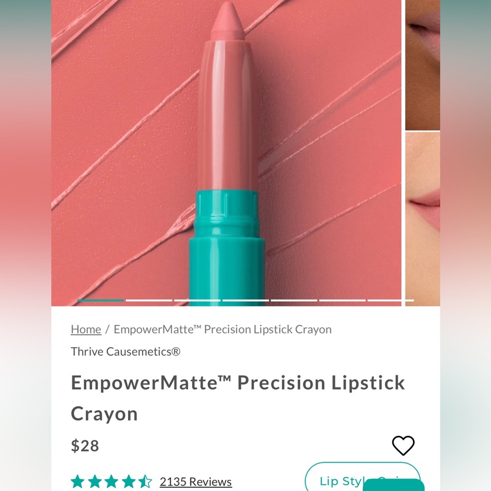 Thrive Causemetics Madeline Precision Lip Liner